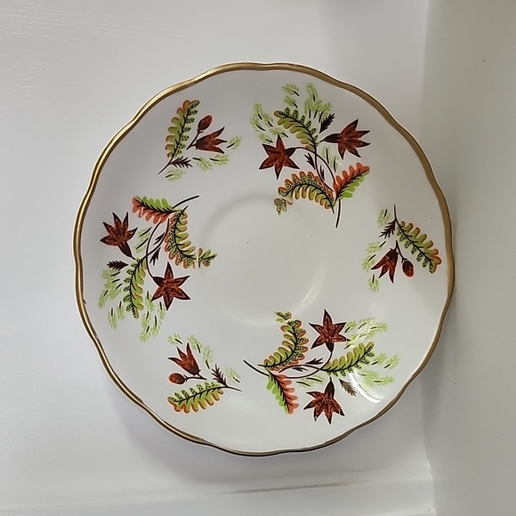 Colclough Teacup and Saucer | Autumn | Bone China | Vintage Teacup  - Picture 6 of 6